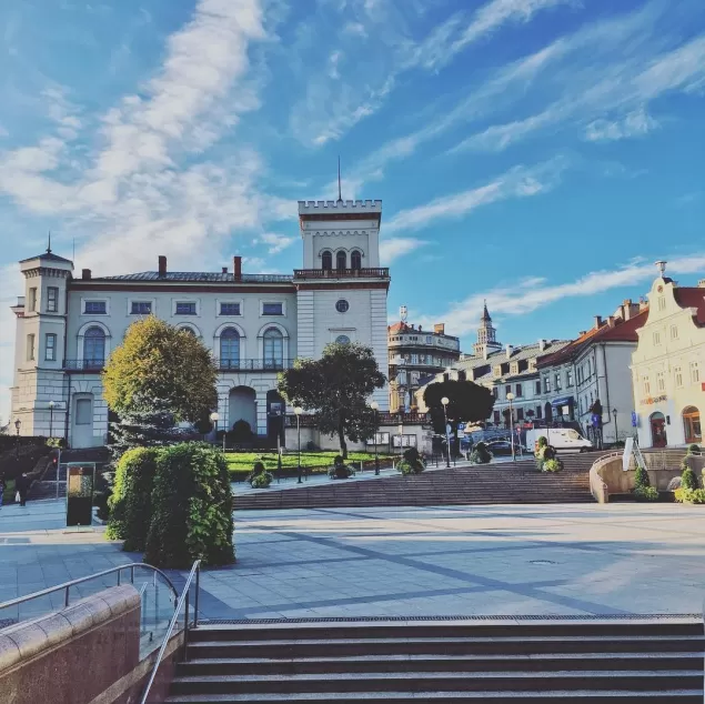 bielskobiala,bielsko,placchrobrego,zamek,poranek,poniedzialek,jesien,pazdziernik,ilovebb,fotodnia,i