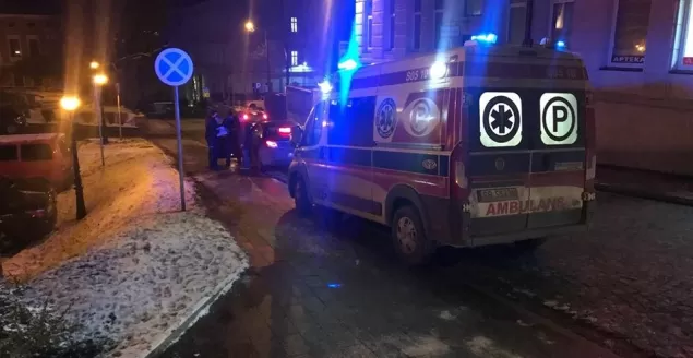Potrącenie na Sikorskiego - 22.01.2018