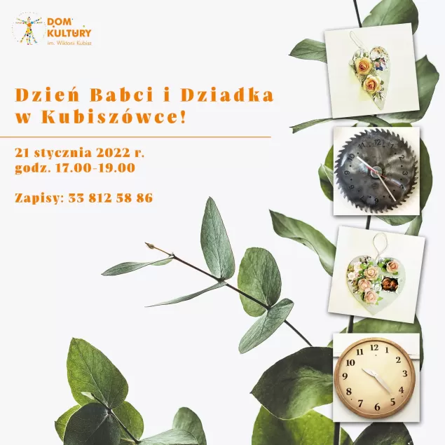 Dzień Babci i Dziadka w DK Kubiszówka. Zróbmy coś wspólnie!