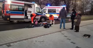Tragiczny wypadek przy ul. Traugutta - 29.11.2018