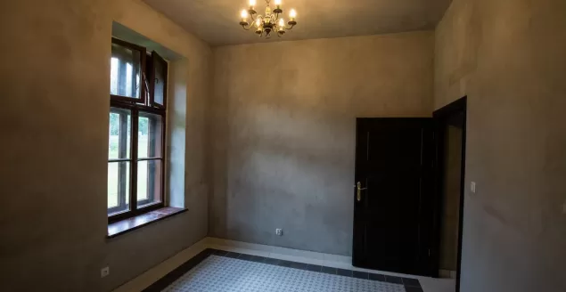 Sala Ceremonii przy cmentarzu żydowskim wyremontowania