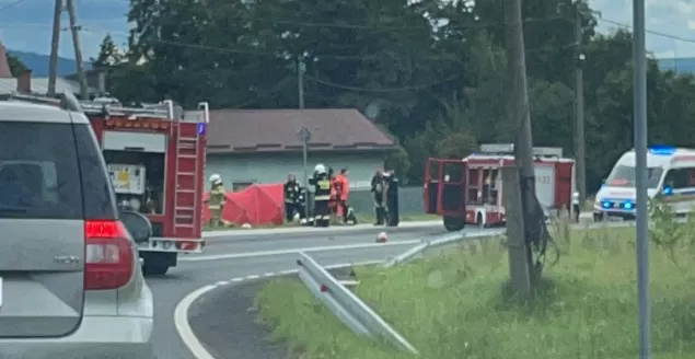 Śmiertelny wypadek w Hecznarowicach - 28.08.2021