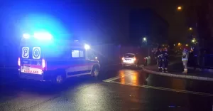 Potrącenie pieszego na ul. Leszczyńskiej - 23.01.2020