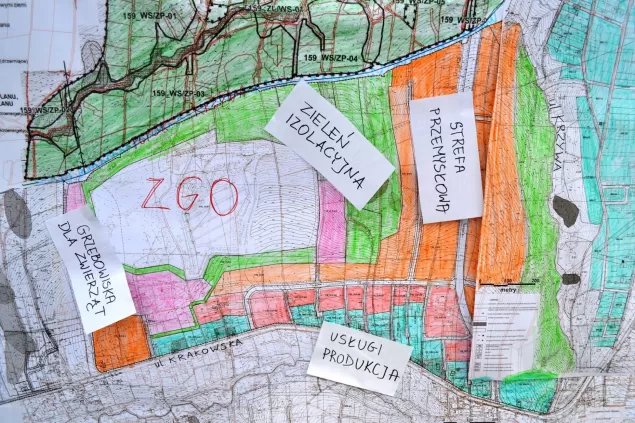 zagospodarowanie, plan