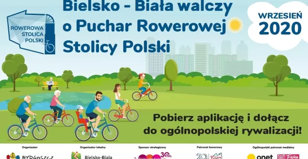 Startuje konkurs "Rowerowa Stolica Polski". Kręć kilometry dla miasta!