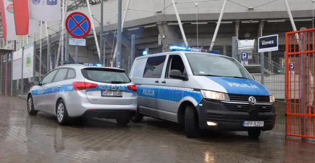 Policyjne zabezpieczenie meczu Podbeskidzie Bielsko-Biała - GKS Katowice - 31.07.2022