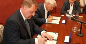 Delegacja z Wiednia w Bielsku-Białej
