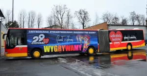 autobus WOŚP 2022 MZK