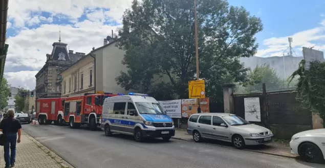 Pożar samochodu przy ul. Legionów - 26.08.2021
