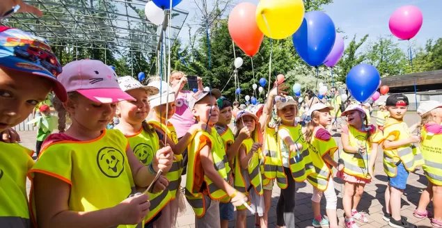 Na zdjęciu uczestnicy Beskidzkiego Festiwalu Dobrej Energii w 2019 roku