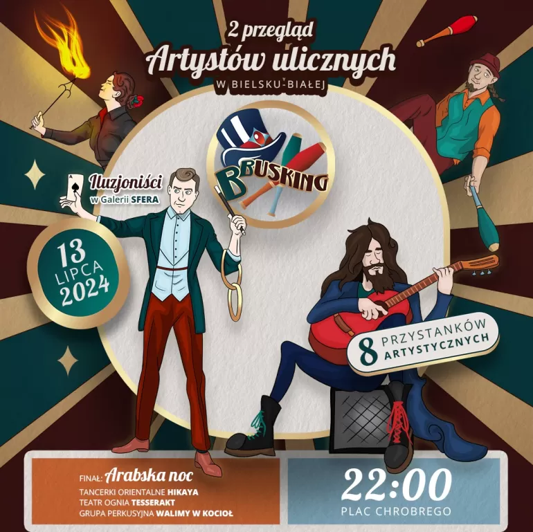 Drugi przegląd artystów ulicznych - "BBusking"