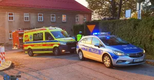 Wypadek w Bestwinie - 31.10.2019