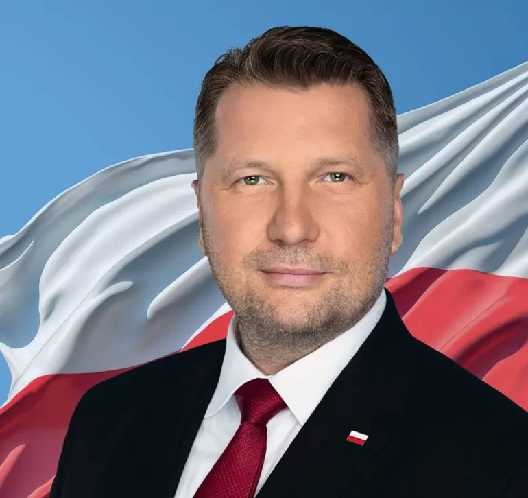 Przemysław Czarnek z wizytą przedwyborczą w Bielsku-Białej