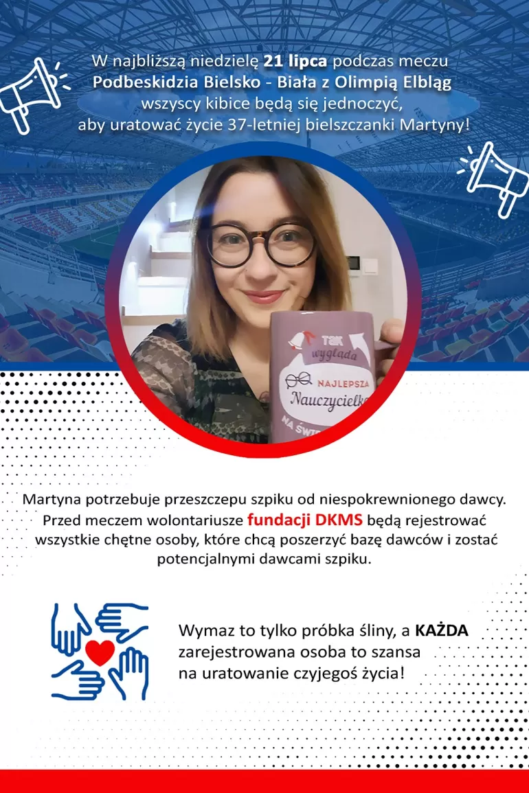 Grafika na Facebook post 21 lipiec MARTYNA