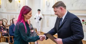 Spotkanie z przedstawicielami bibliotek z Bielska-Białej w Ratuszu - 10.05.2022