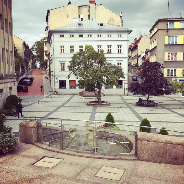 bielskobiala,bielsko,placchrobrego,jesień,fontanna,starówka,fotodnia,instagram