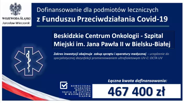 Nowoczesna aparatura trafi do bielskich szpitali