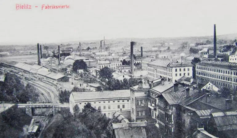 Spacer po centrum Bielska-Białej. Podczas wycieczki poznamy historię dawnych fabryk