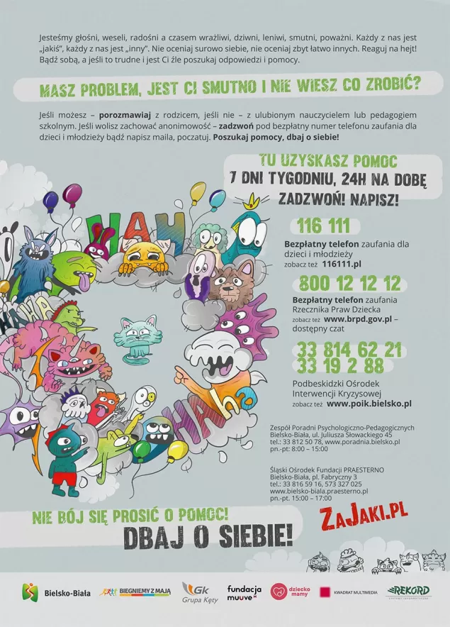 Projekt "ZaJaki.pl". W trosce o zdrowie psychiczne najmłodszych