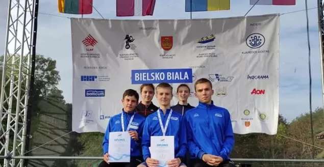 Zdobycze medalowe zawodników KS Sprint podczas zawodów na Litwie