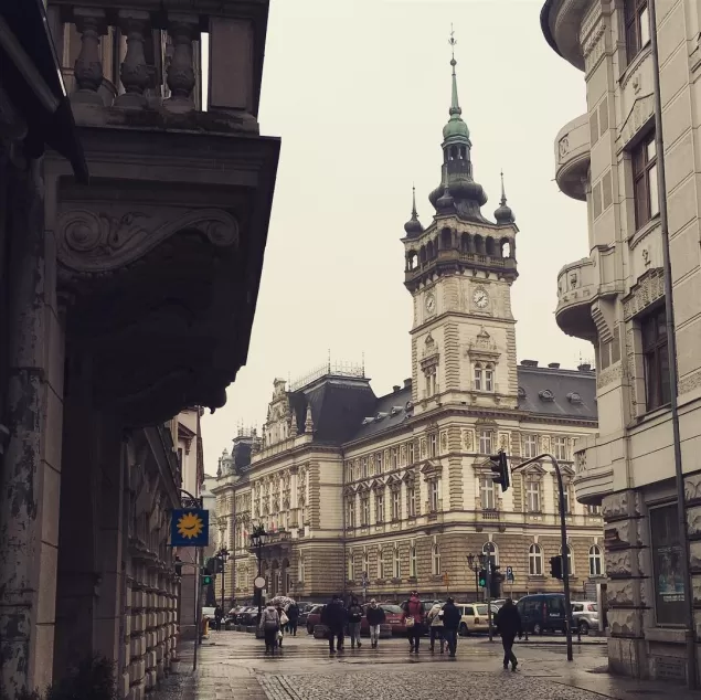 bielskobiala,bielsko,ratuszowa,ratusz,deszcz,luty,fotodnia,instagram