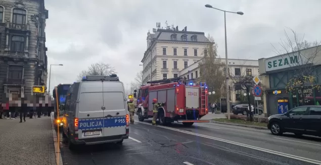 Zderzenie koło hotelu Prezydent
