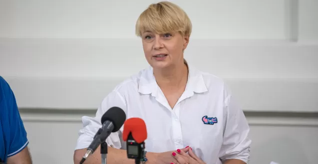 Dyrektorka Bielskiego Centrum Kultury Małgorzata Chechłowska