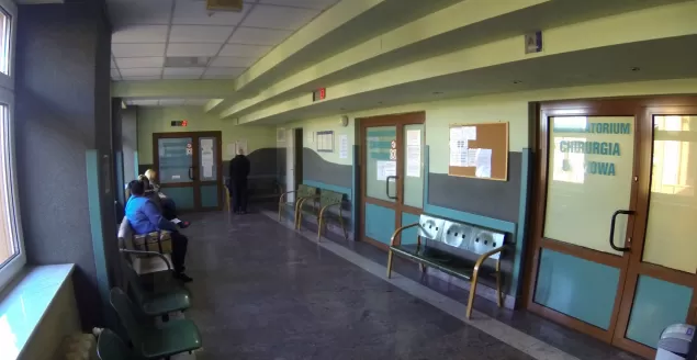 izba przyjęć, szpital wojewódzki