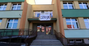 szkoła, strajk