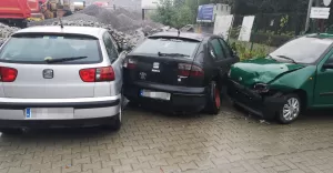 Kolizja w Pisarzowicach - 1.09.2020