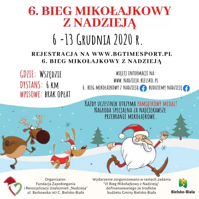 bieg mikołajkowy