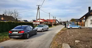 Pościg zakończył się w Ligocie przy ul. Burzej - 2