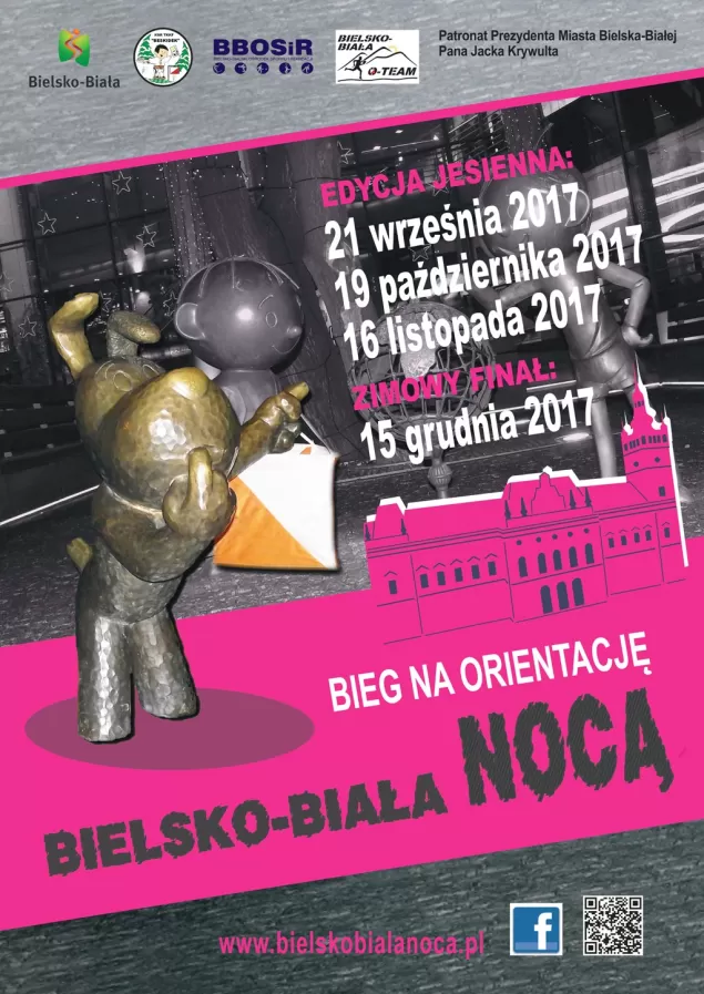 bielsko-biała nocą