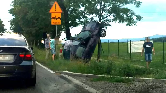 wypadek, kolizja
