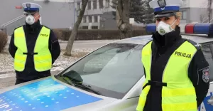 policja maska antysmogowa