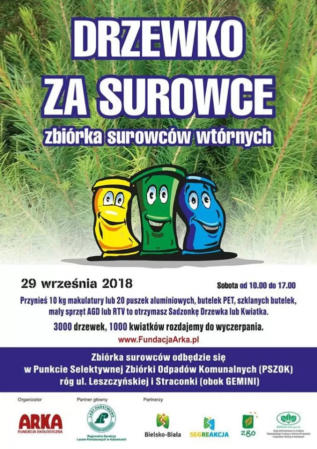 drzewko za surowce