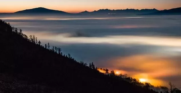 PocztowkazBielska,Bielsko,BielskoBiała,Góry,Beskidy,Klimczok,Tatry,WschódSłońca,LoveBB,LoveSil