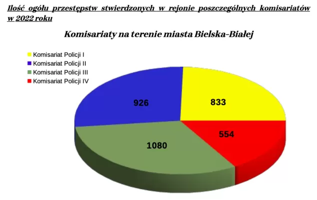 Które rejony miasta są najbardziej niebezpieczne? Podsumowali rok