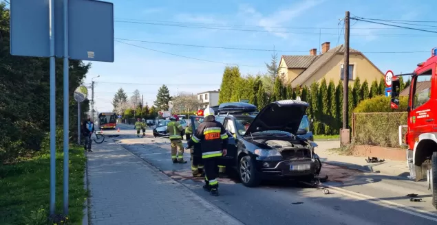 Kraksa na Daszyńskiego - 30.04.2021