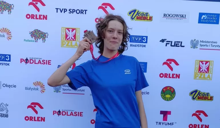 Małgorzata Tarędź z KS Sprint - brązowa medalistka mistrzostw Polski