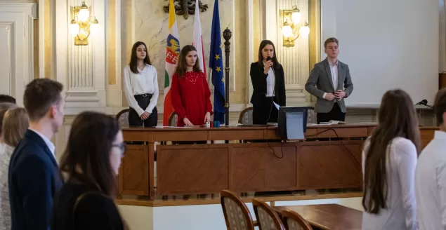 Prezydium Młodzieżowej Rady Miasta w Bielsku-Białej