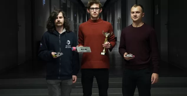Złoty medal studentów ATH na prestiżowych zawodach robotów