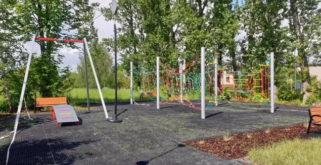 plac zabaw Biała Północ