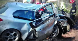 Tragiczny wypadek w Wieszczętach - 10.12.2017