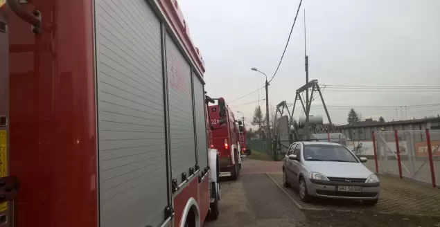 Pożar w rozdzielni elektrycznej ul. Orzeszkowej