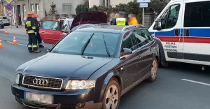 Wypadek na Leszczyńskiej - 8.11.2018
