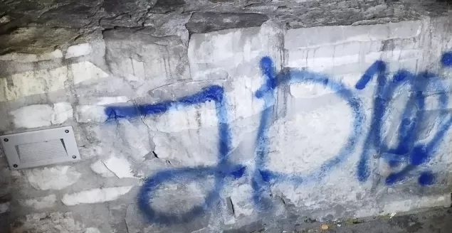 Zdewastował mury Zamku Sułkowskich. Grozi mu nawet 8 lat