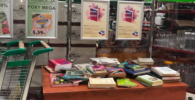 Podziel się książką - punkt przy ul. Cyniarskiej