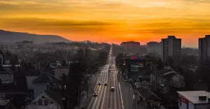 "Highway to hell" ulica Cieszyńska :)