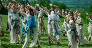 Bielskie mamy tańczą dla jedności - Chustotańce znów w międzynarodowym projekcie IMAsivo